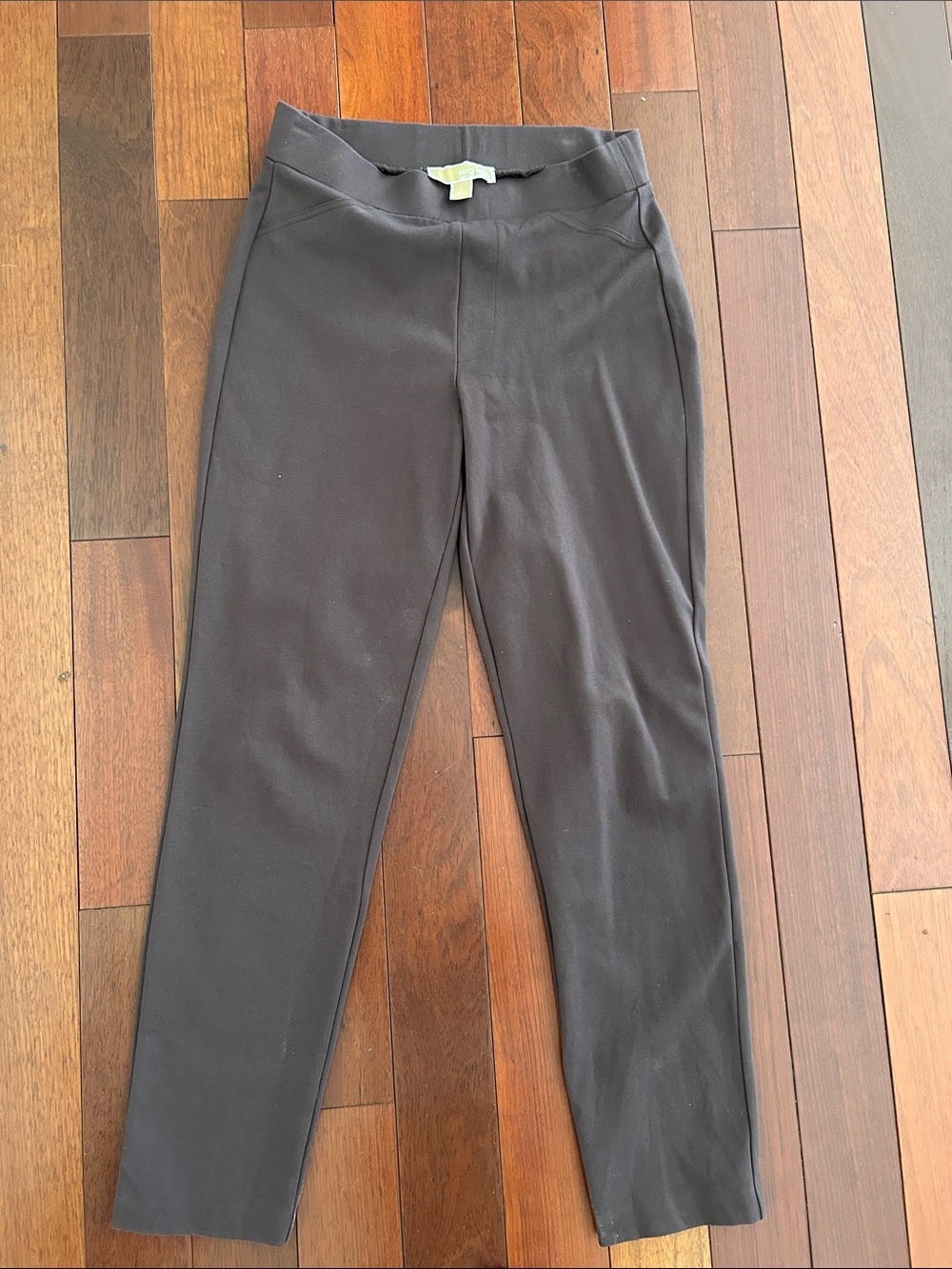Michael Kors Dark Brown Pull-On Pants
